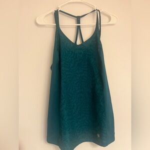 Teal Sleeveless Women's Top